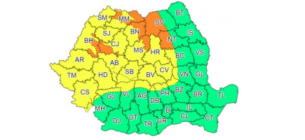Erős szélre és hóviharokra figyelmeztetnek a meteorológusok