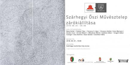 Szárhegyi Őszi Művésztelep zárókiállítása