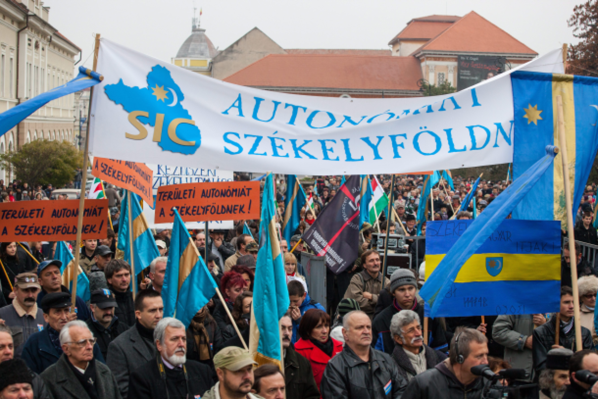 Románia lakosságának hét százaléka támogatja a székely autonómiát