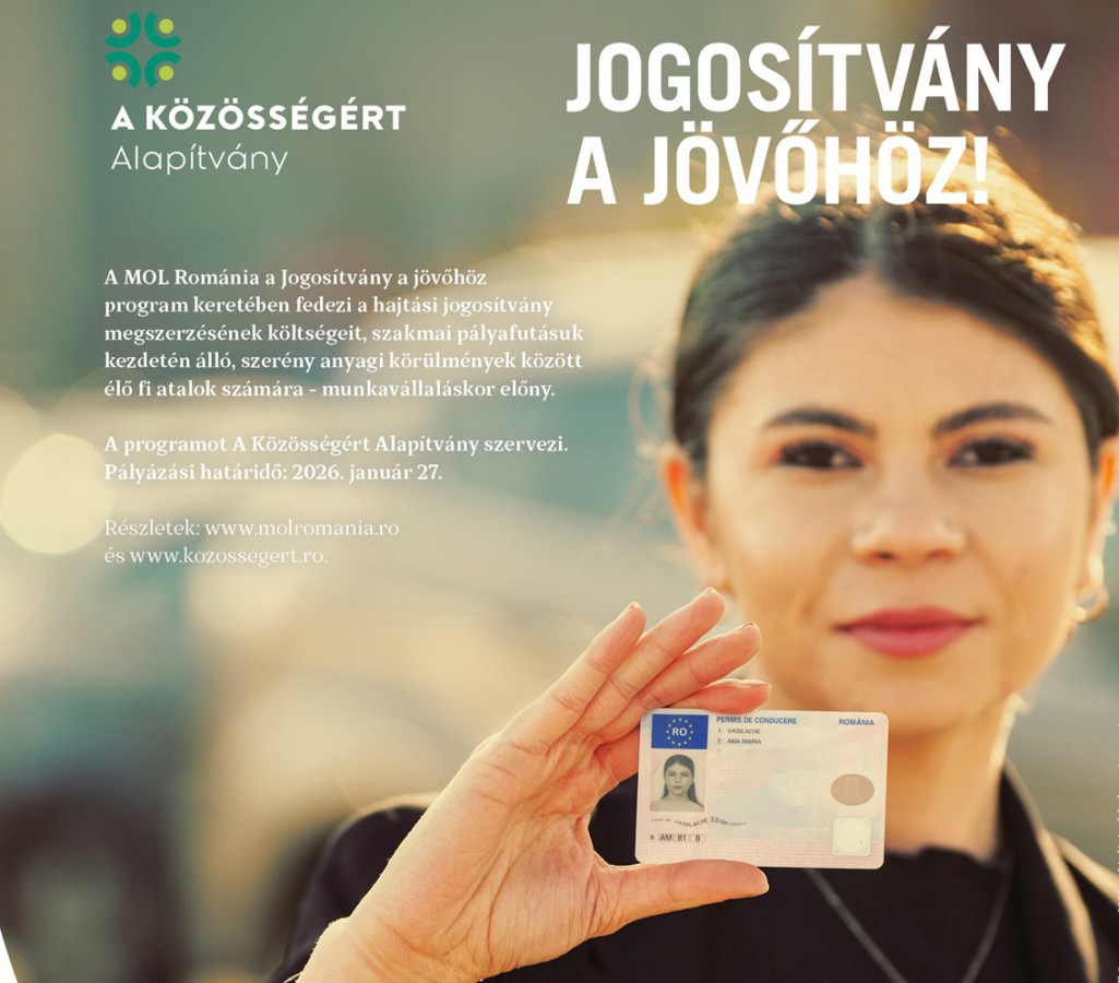 Tizenegyedik alkalommal hirdették meg a Jogosítvány a jövőhöz programot
