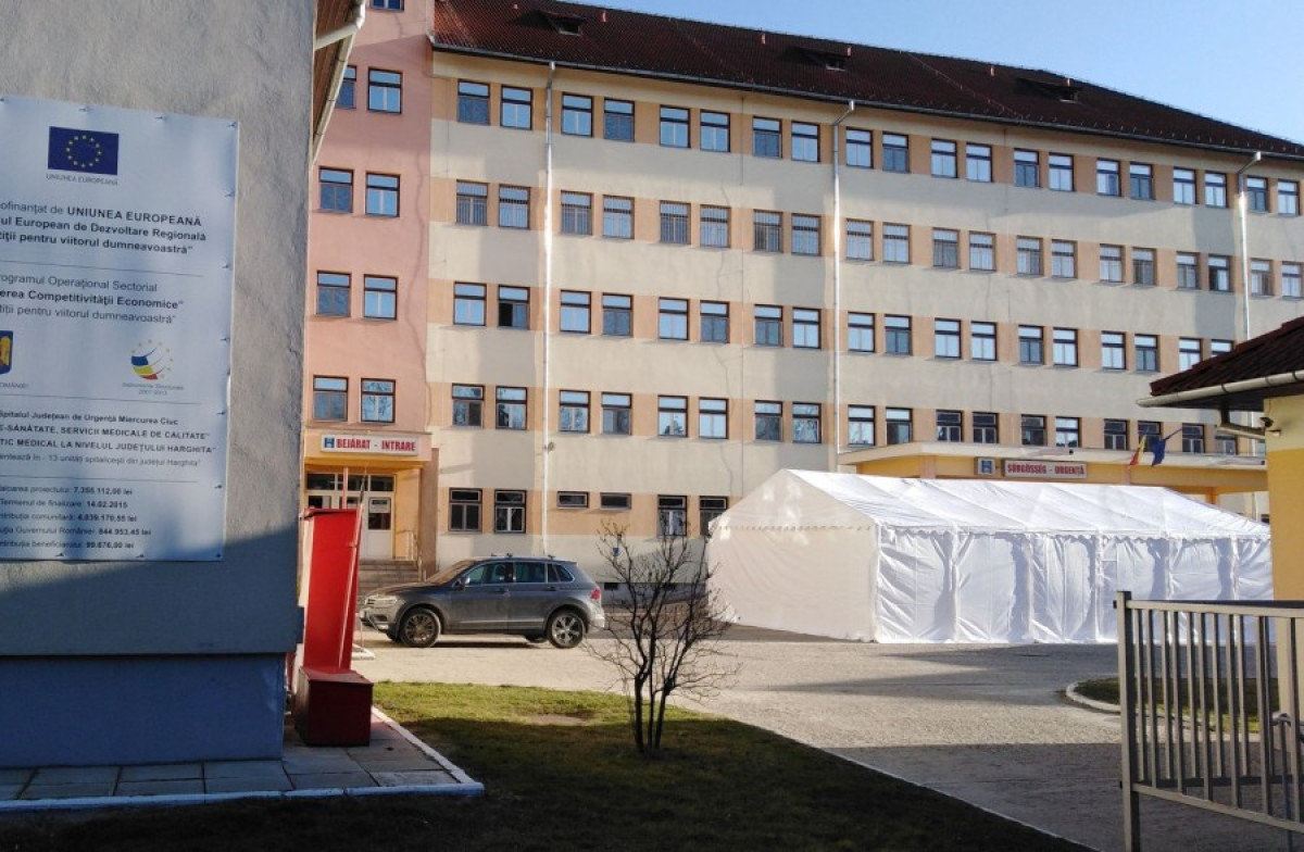 Gyergyószentmiklóson egyelőre nem fognak koronavírusos betegeket ápolni a kórházban