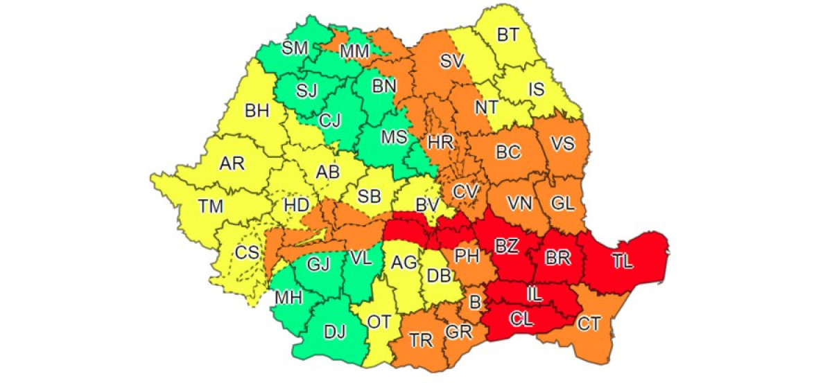 Szélre, havazásra és hóviharokra figyelmeztetnek