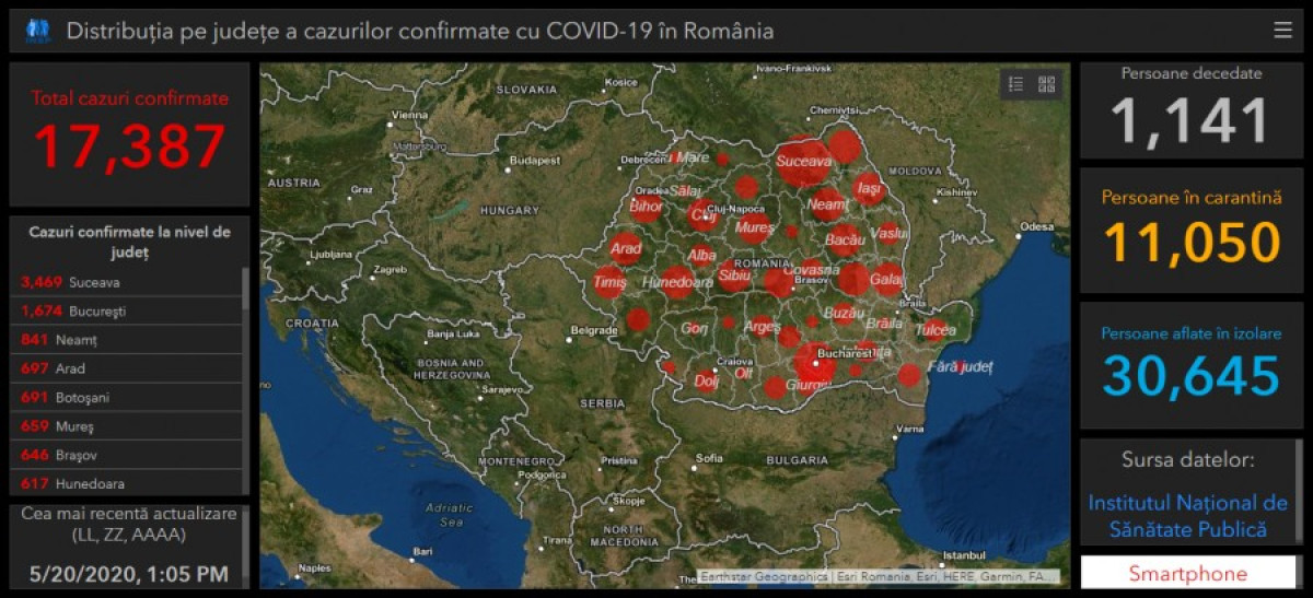 Hargita megyében 46 új esetet jelentettek az elmúlt 24 órában